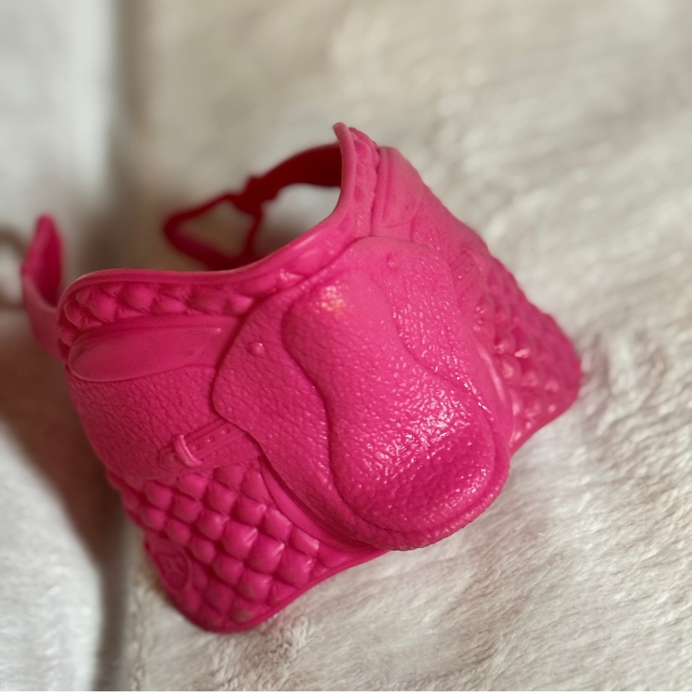 Mattel Barbie Hot Pink Horse Saddle‎ Replacement 2018 Toy EUC- Saddle Only